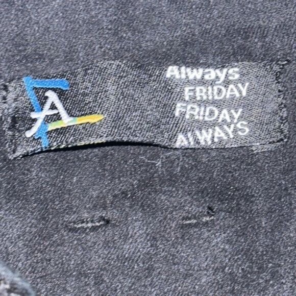 Always Friday Womens High-Waist Black Button Shorts Size 17 - Picture 2 of 8